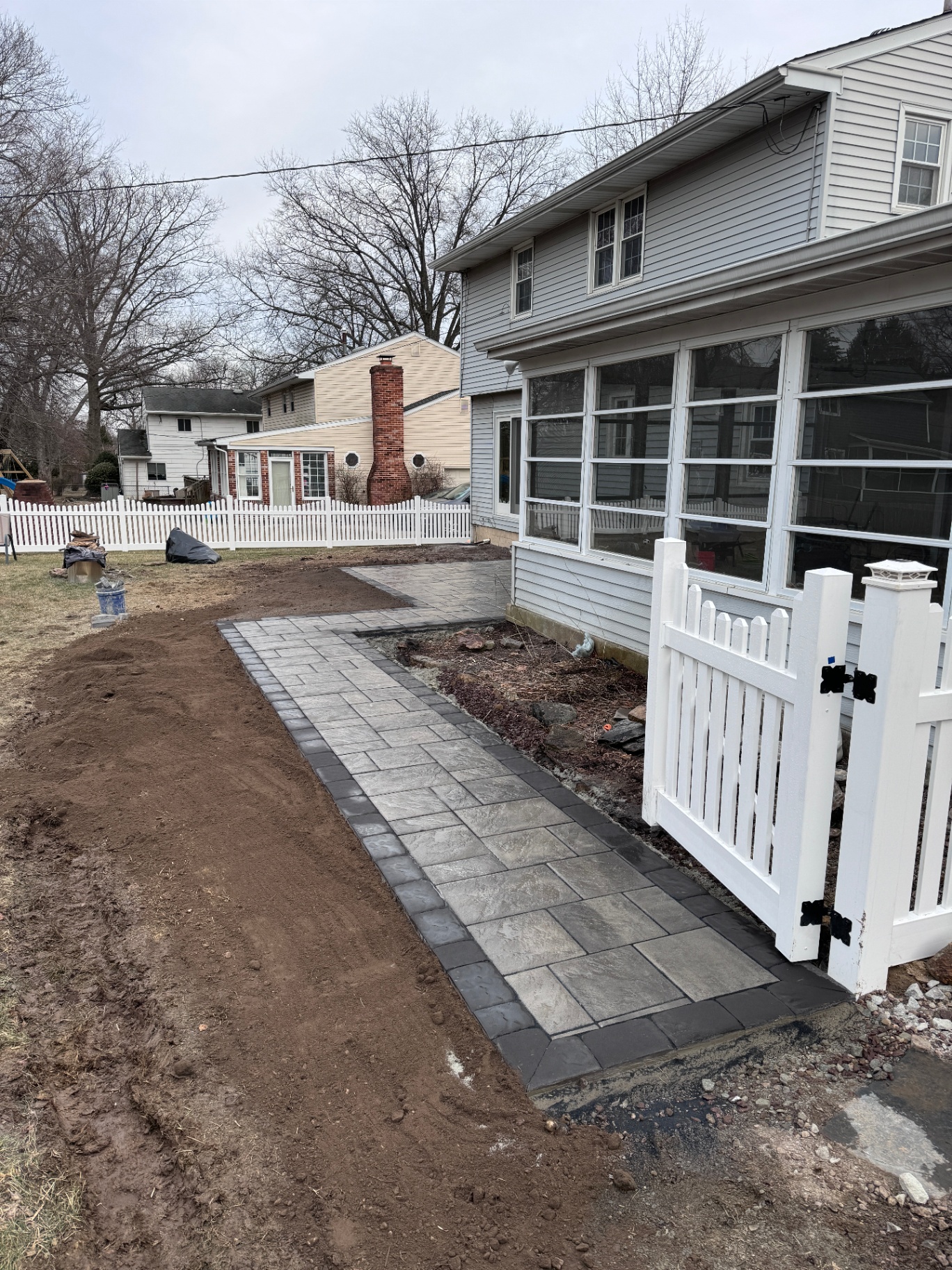 Pavers project in Cherry Hill, NJ
