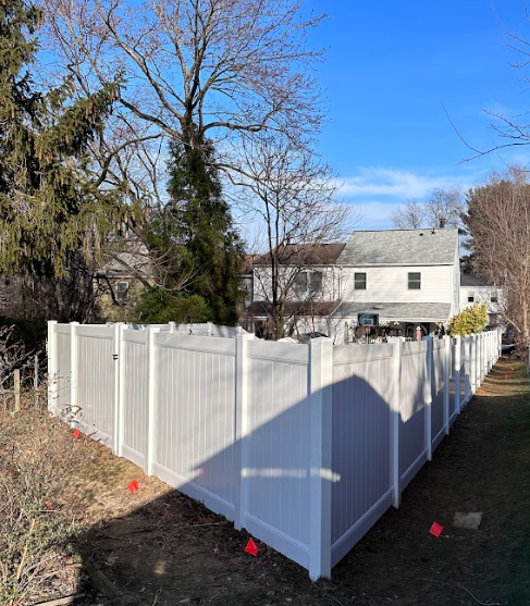 Fencing project in Mount Laurel, NJ