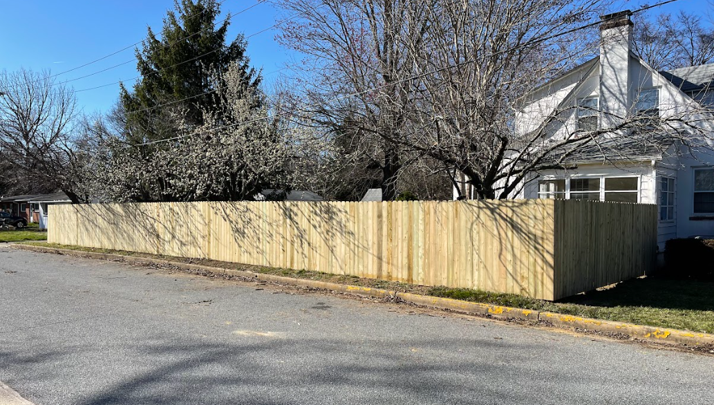 Fencing project in Washington Township, NJ